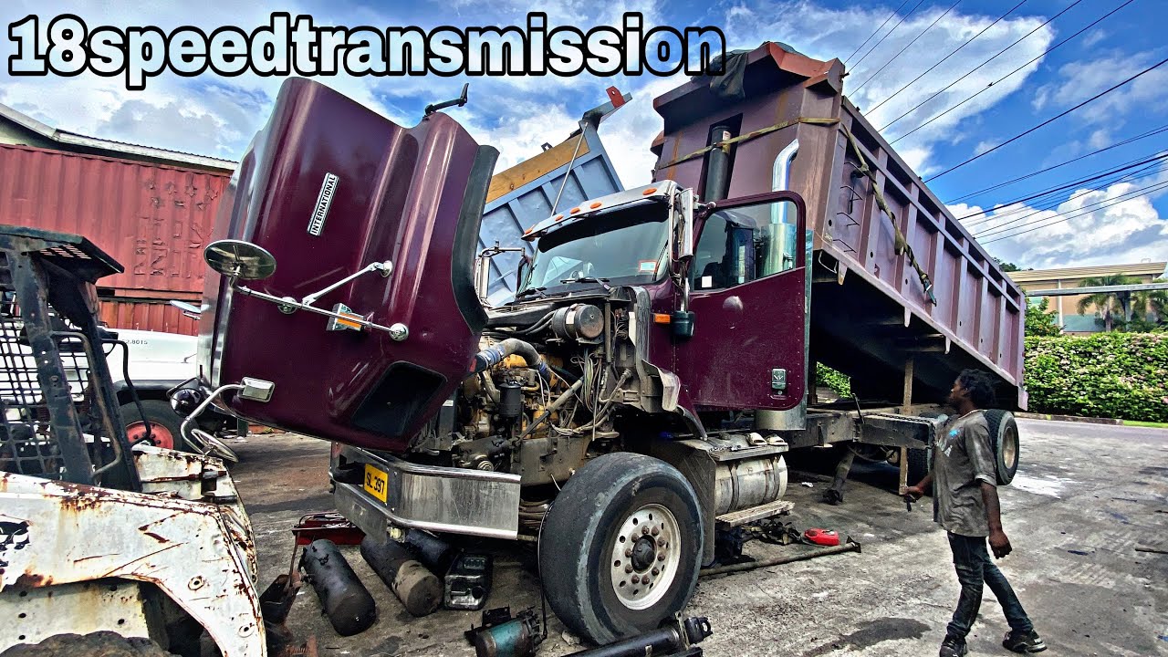 Installing a Eaton fuller 18 speed transmission on a international paystar