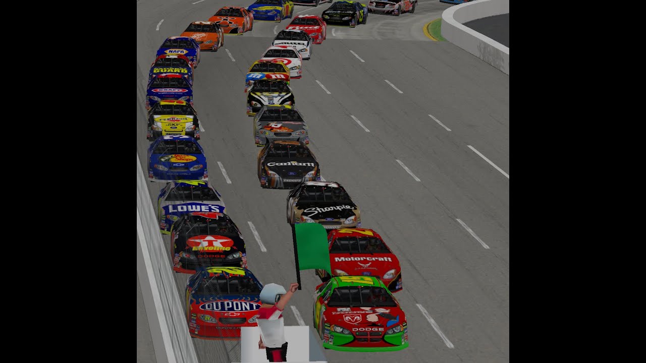 Nascar Virtual Racing Championship 2003 04' Race 9 At Martinsville