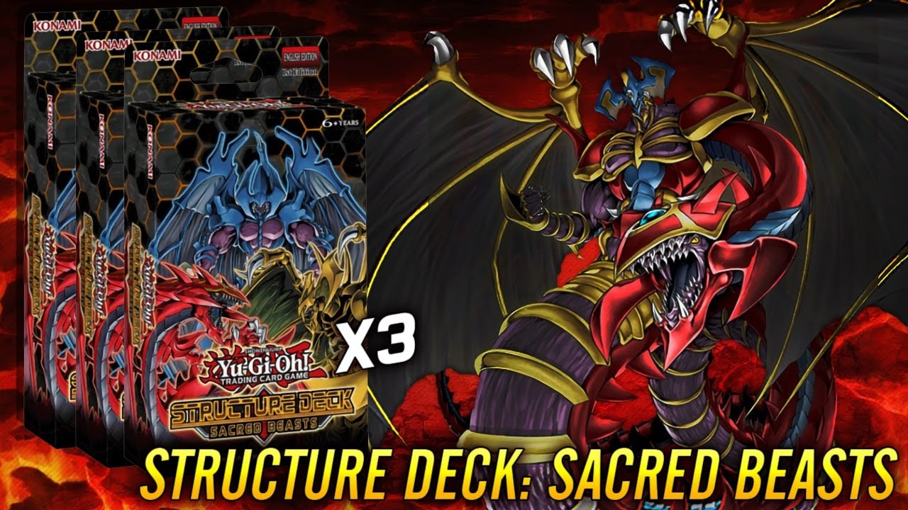 Deck Sacred Beast / $30 Structure Deck x3
