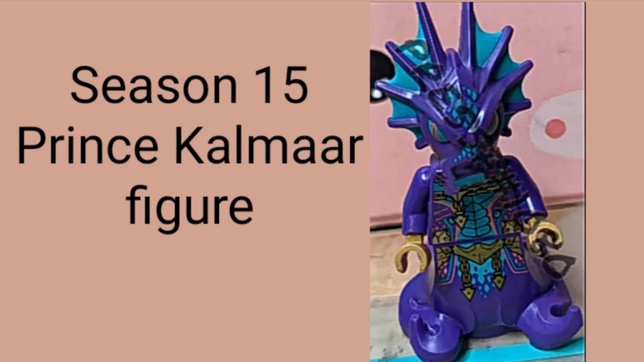 Ninjago season 15 Prince Kalmaar figure