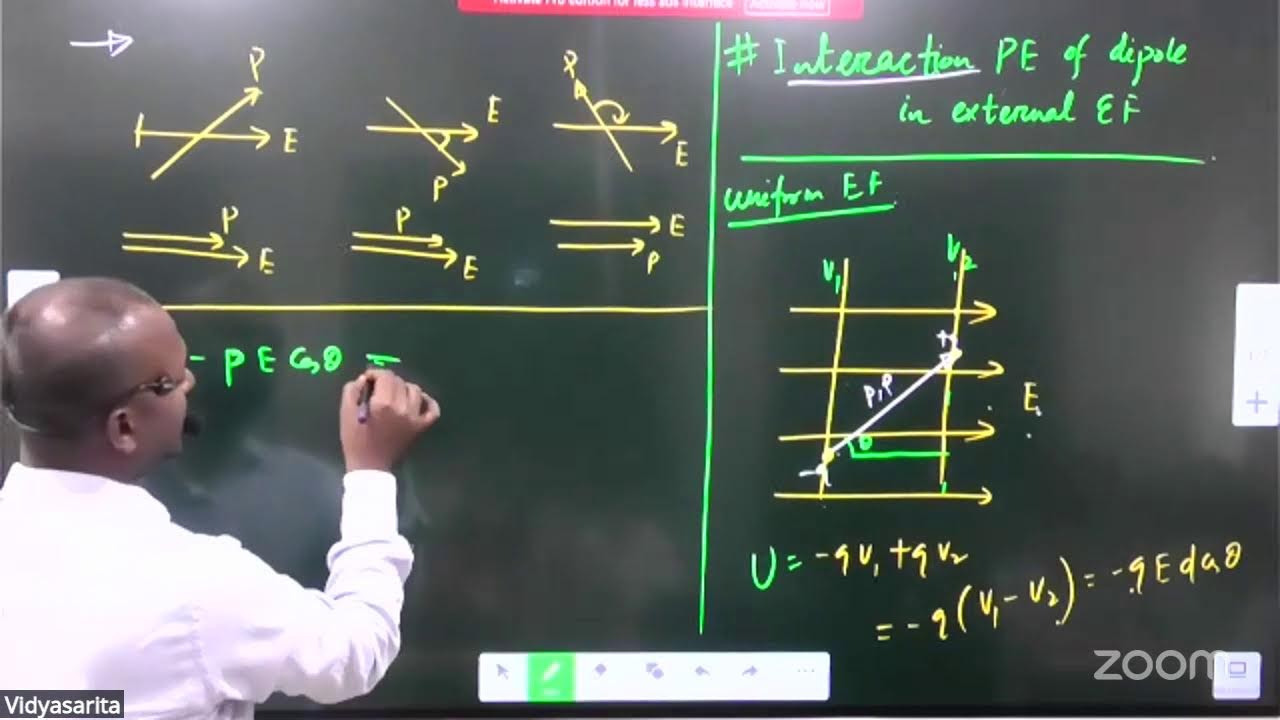 Electrostatics L-14 - 20 -02-26 | Suryakant Sir | Physics 11th B4 NEET |  VSA