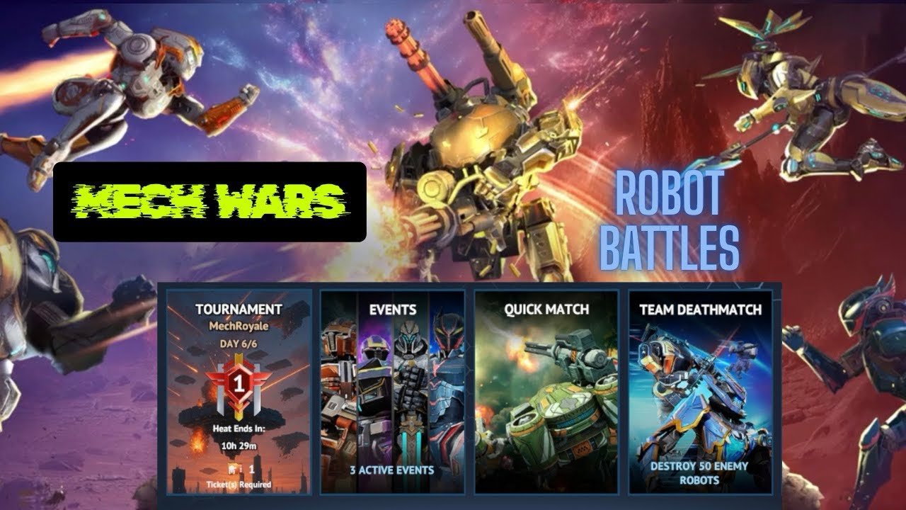 Mech wars tournament 🥰💥🇬🇧