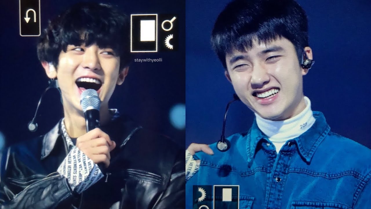 181012 Chanyeol Teasing Kyungsoo on His Drama. Iconic 