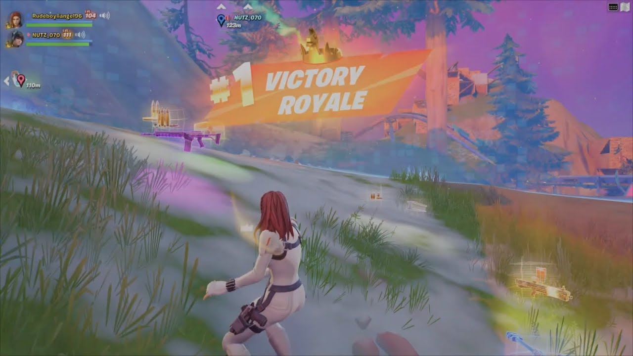 BLACK WIDOW FORTNITE SKIN GAMEPLAY!!!! PS5