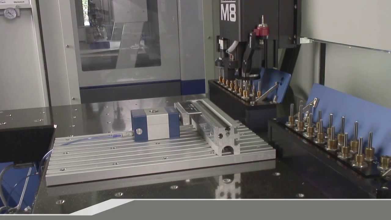 DATRON Tool Changer - Automatic, Direct Shank Tool Changer wit Tool Length Sensor