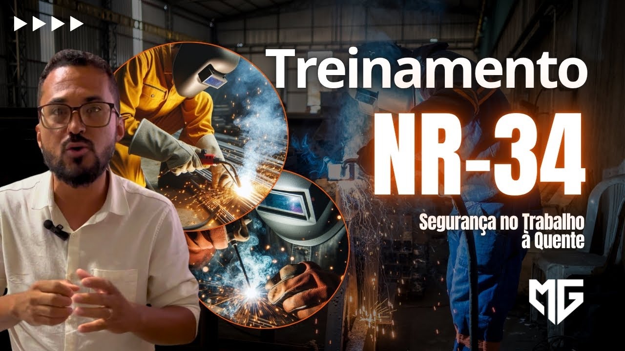Treinamento NR 34 – Trabalho a Quente: ATUALIZADO #sst