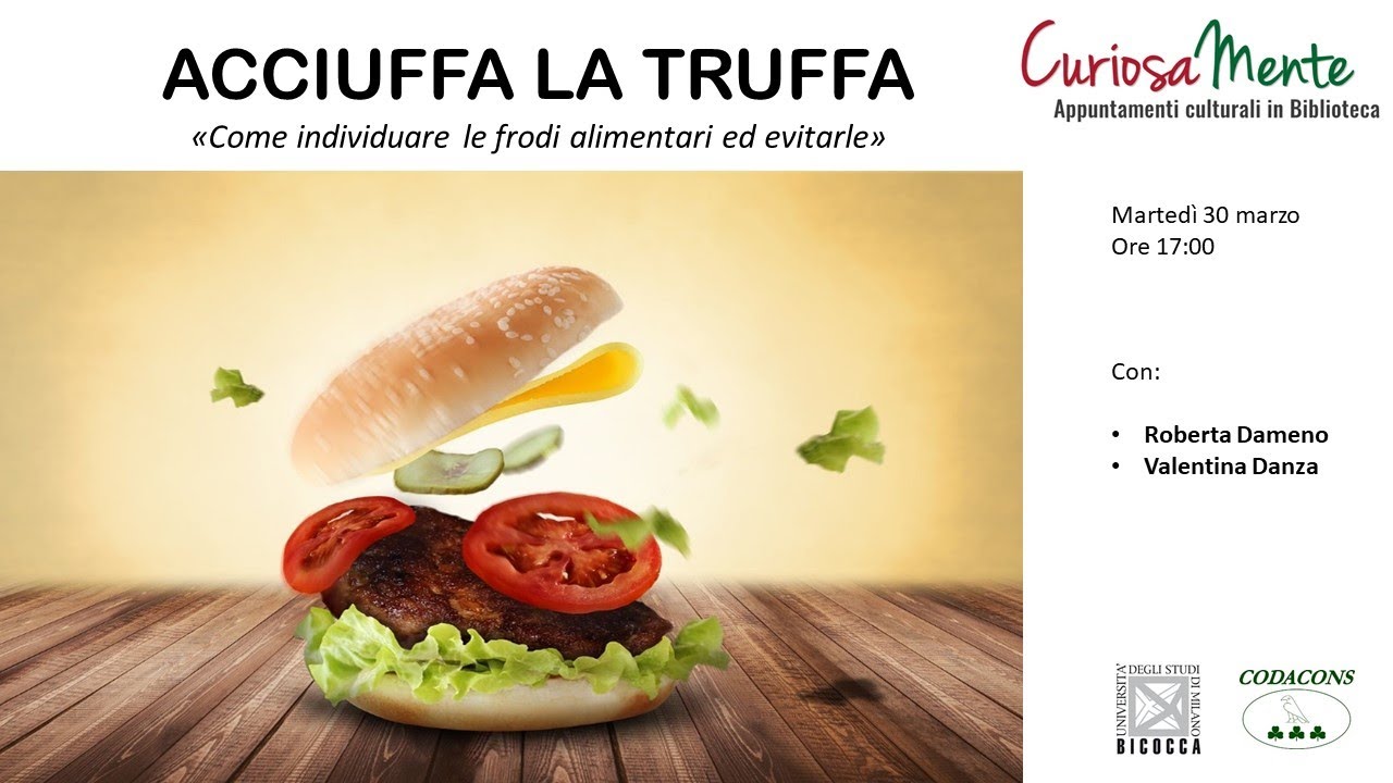 Acciuffa la truffa - Frodi alimentari - 30/03/2021