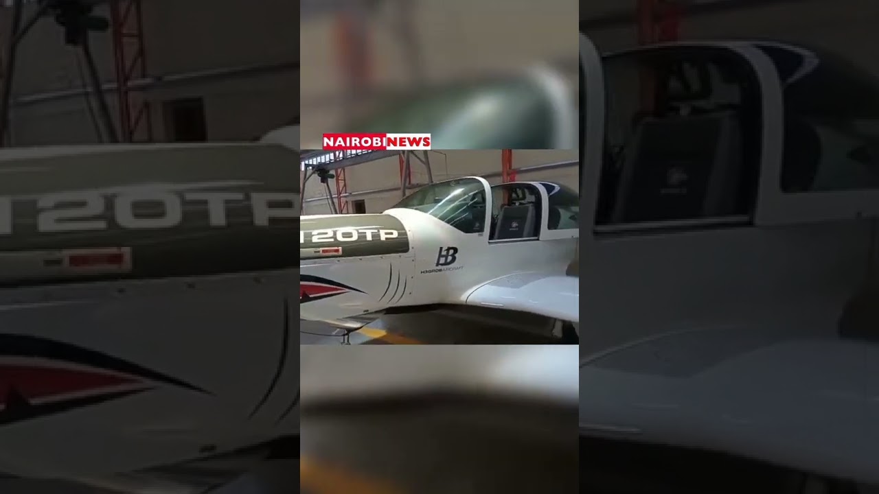 President Ruto inspects military planes at Nanyuki air base Kenya