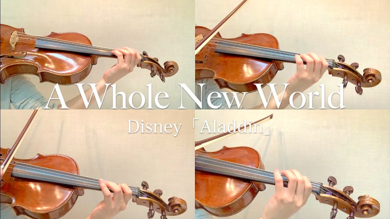 【ビオラ】A Whole New World / ホールニューワールド (アラジン)