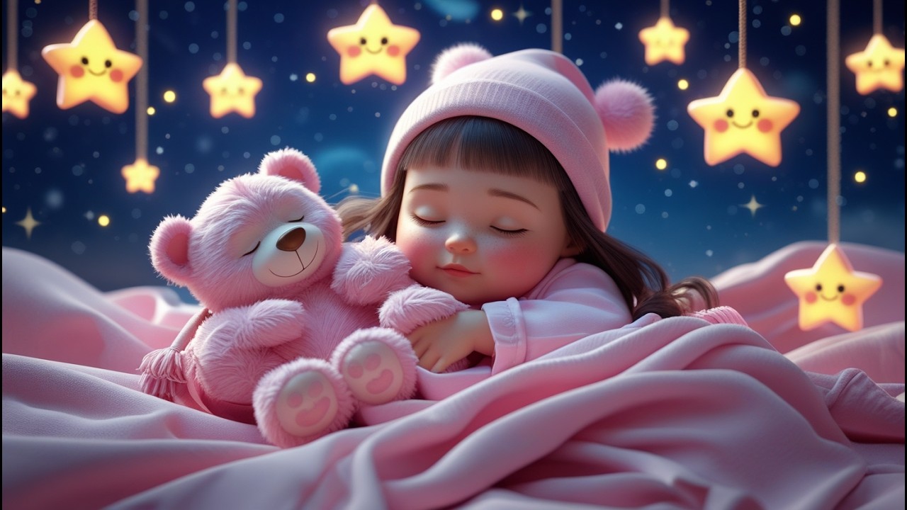 Sleep Instantly in 3 Minutes 🌙 Baby Sleep Music | Mozart & Brahms Relaxing Lullabies 💤