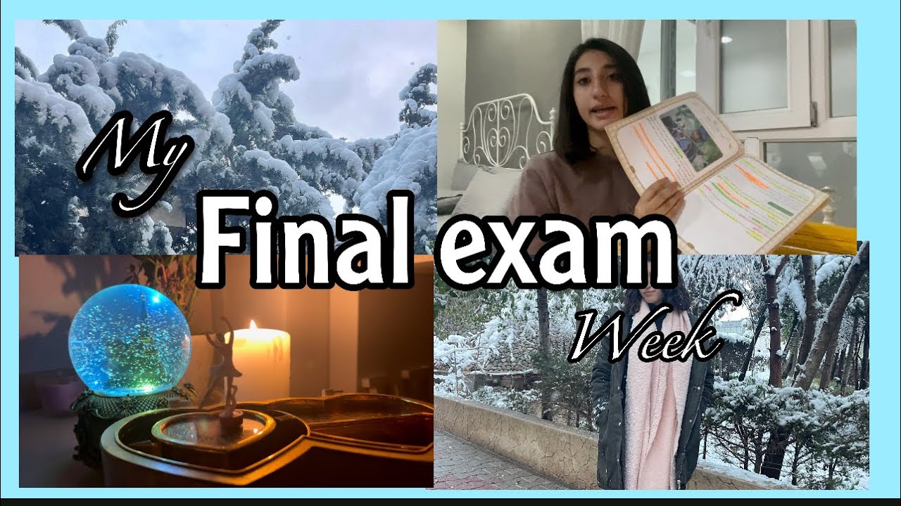Final exams week vlog 📖✨🐇