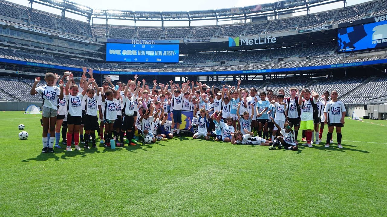 FOX 5 Feature on Youth Soccer Day at MetLife Stadium