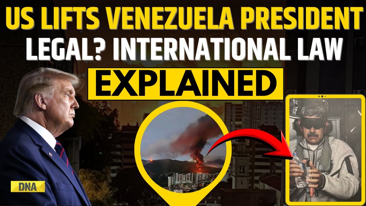 US Venezuela News: US Captures Venenzuela President Marudo; Is It Legal? What International Law Says