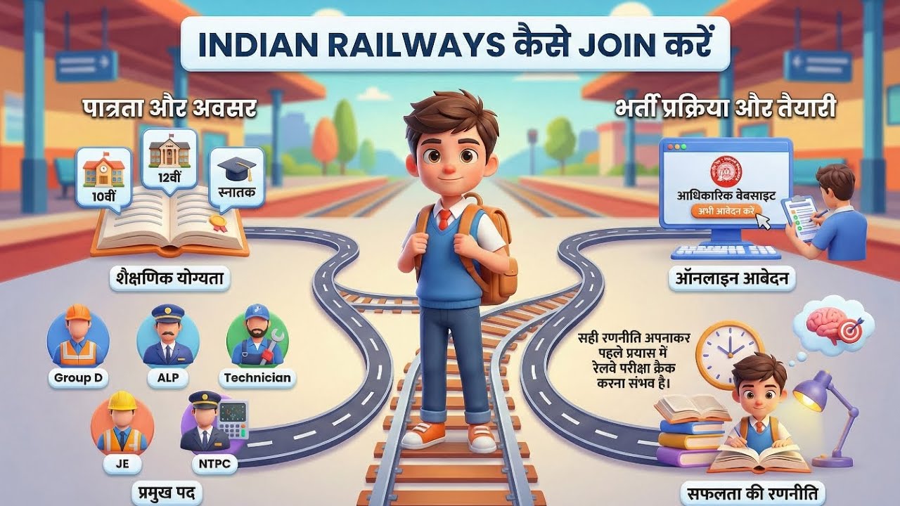 INDIAN RAILWAYS कैसे JOIN करें,RRB EXAMS | RAILWAY EXAMS | INDIAN RAILWAY EXAMS | RRB NTPC | RRB ALP