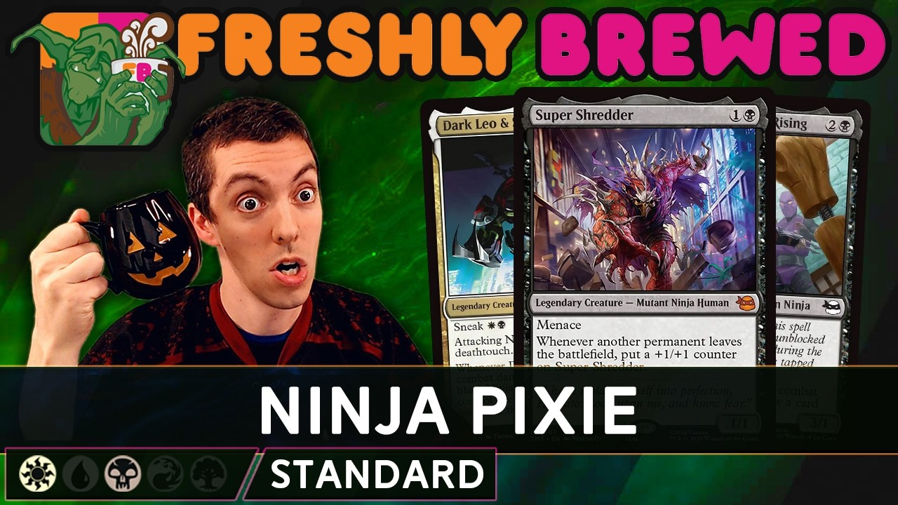 ☕ Freshly Brewed: Episode 119 ☕ - 🐱&zwj;👤 Bouncy Ninjas! 🐱&zwj;👤 - ⚪⚫ - Orzhov Pixie Ninjas - Standard