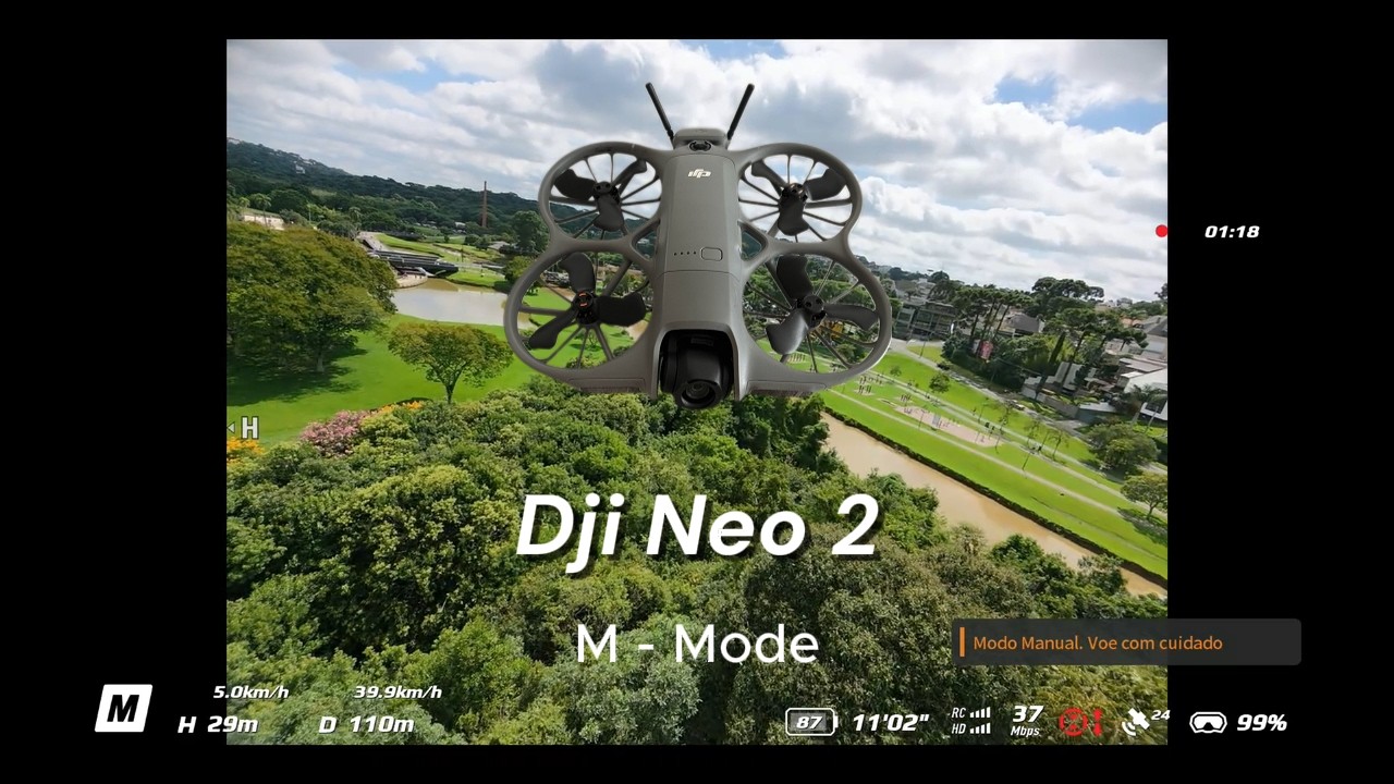 Testando novos Rates no Neo2 em modo manual.
