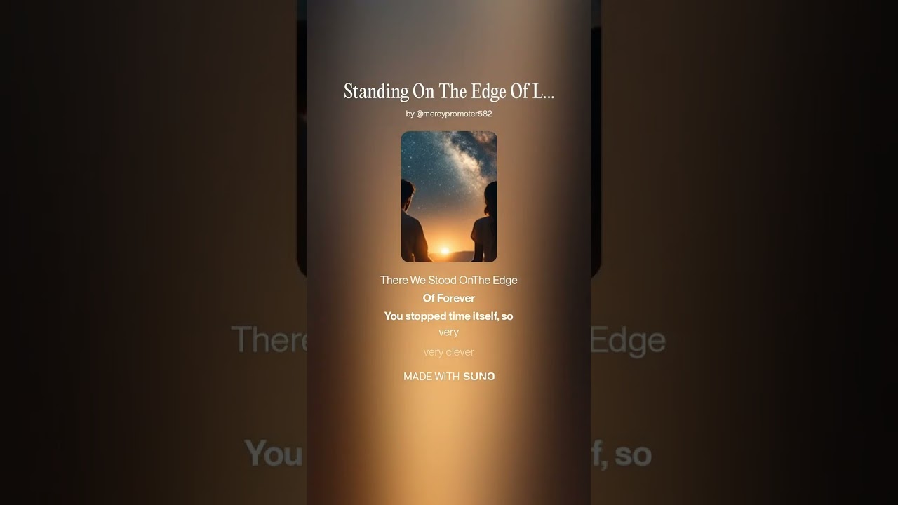 Standing On The Edge Of Love.             by Travis of Bickley 