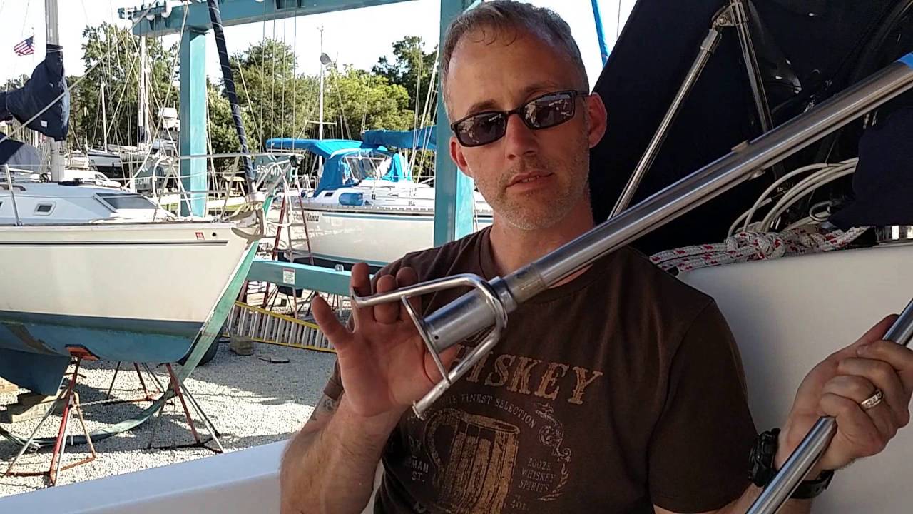 Haulout of our 2002 Hunter 326 Sailboat Starjewel part 2