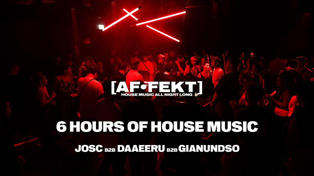 Nonstop House Vibes | Daaeeru, Gianundso & Aboutjosc @ Affekt, Stellwerk Bern (All night long)