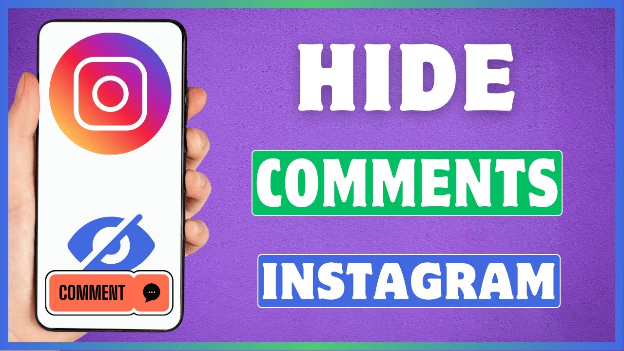 How To Hide Comments On Instagram | Block A Comment On Instagram Post