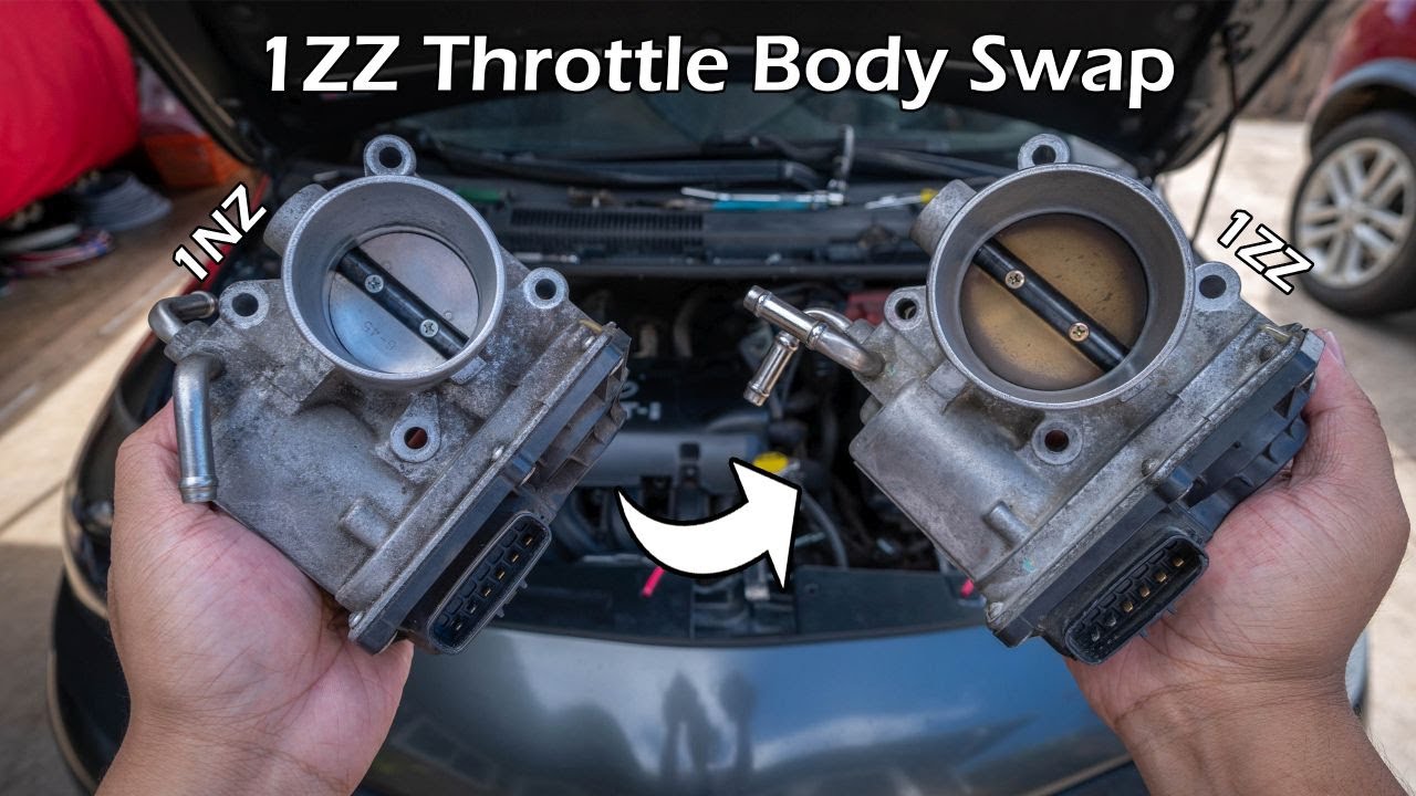 I finally did the 1ZZ Throttle Body Swap on my Yaris!