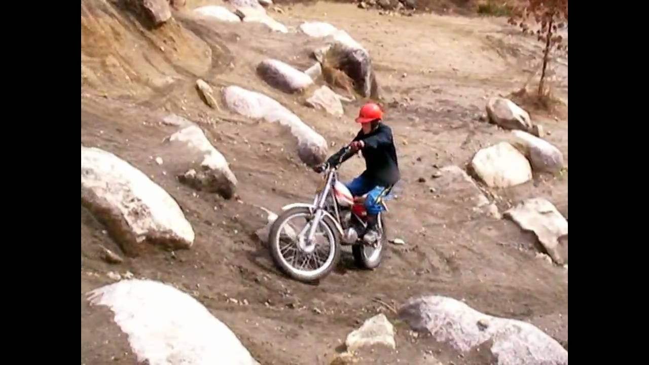 Yamaha TY250 1974 Test Riding