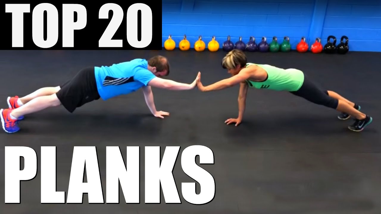 Top 20 Plank Exercises | Best Plank Variations for Flat Abs