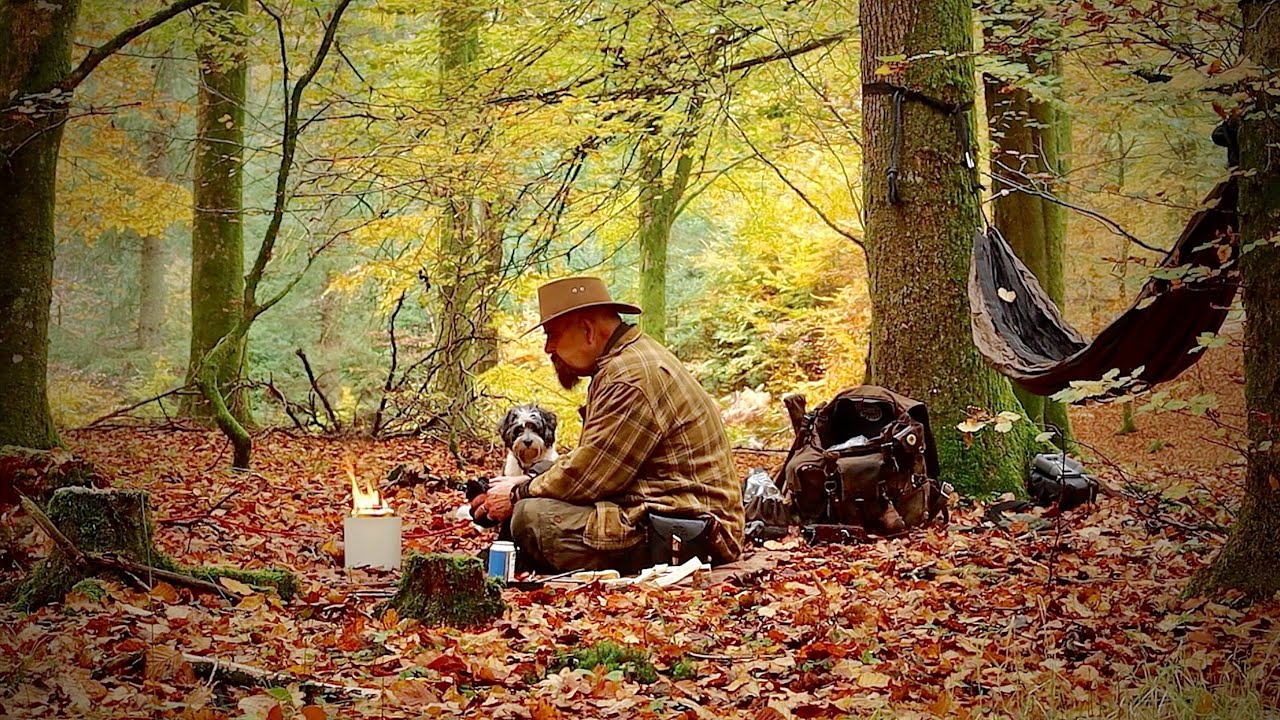 Autumn Hike to Rold Forest with Hammock