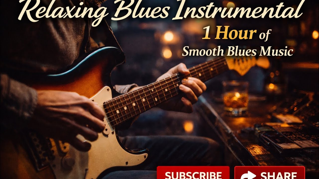 Relaxing Blues Instrumental – 30 Minutes of Smooth Blues Music | Late Night & Soul Vibes