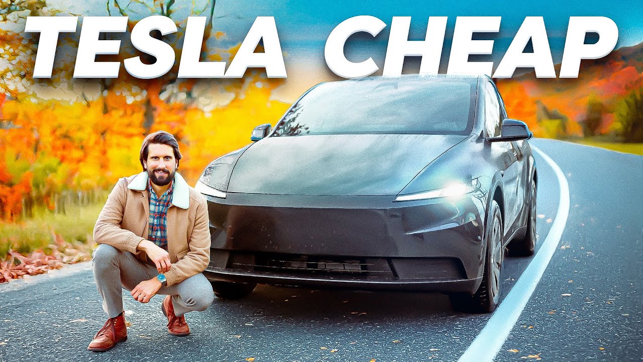 On a essay&eacute; la TESLA la MOINS CH&Egrave;RE &agrave; 35 790 &euro; et c'est vraiment bien ! (Essai Model Y Standard)