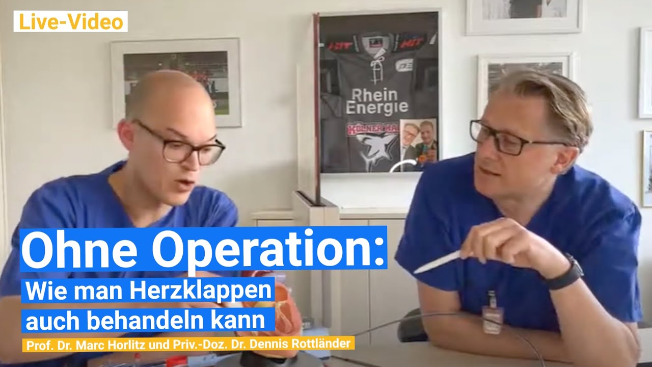 Ohne OP: Wie man Herzklappen-Probleme noch behandeln kann | Kardiologie im Krankenhaus Porz 💛🩺
