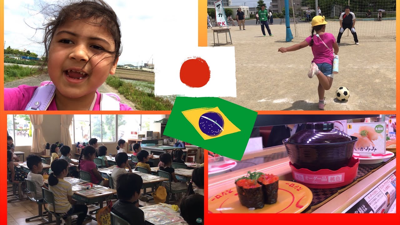 Dia de atividades na escola Japonesa + pagamos sozinho o Almoço