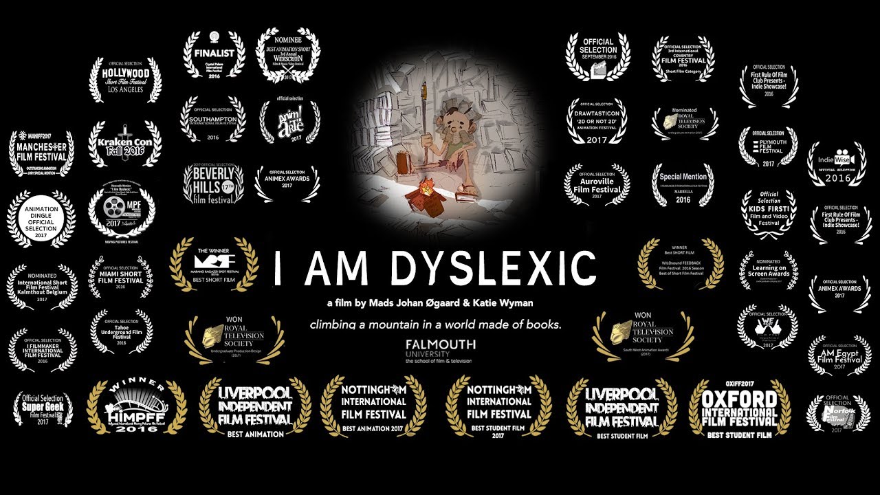 I AM DYSLEXIC - Short Animated Student Film