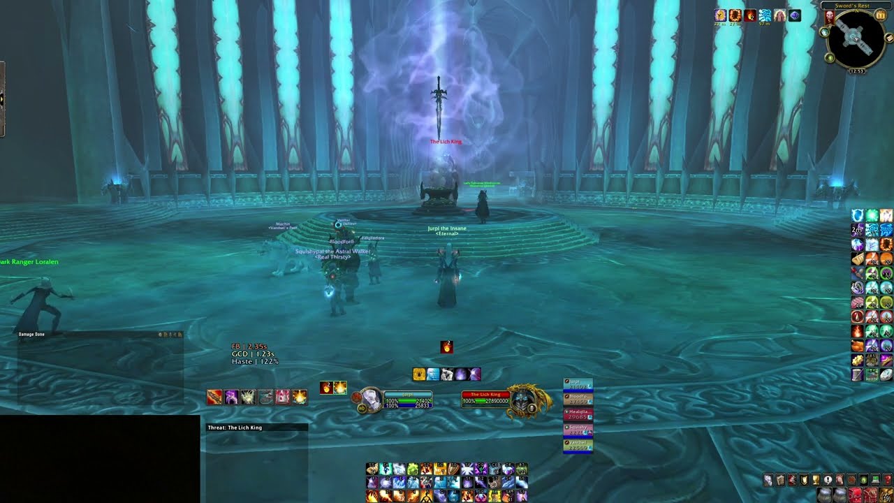 Halls of Reflection Heroic | Fire Mage | Wotlk Classic
