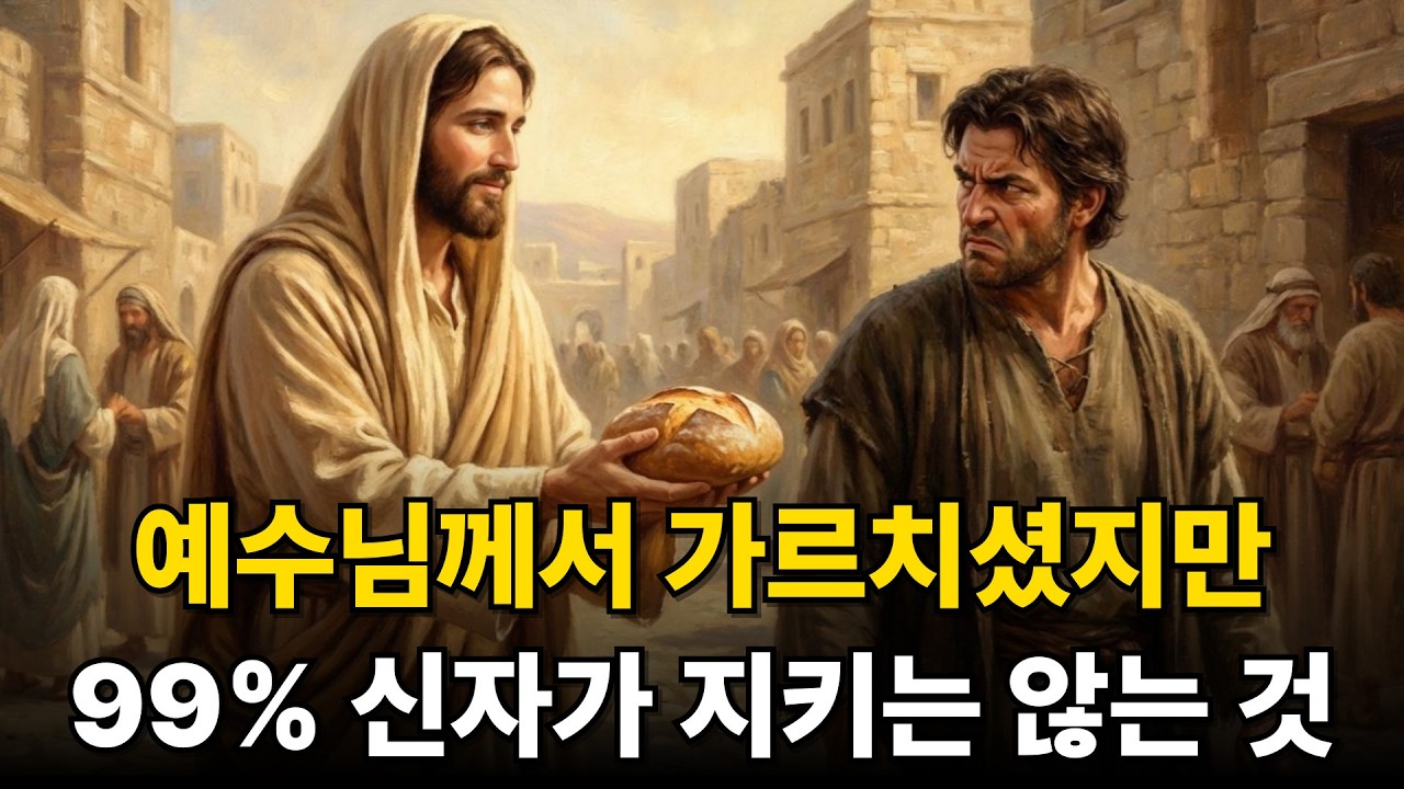 예수님께서 가르치셨지만 99% 신자가 지키지 않는 것