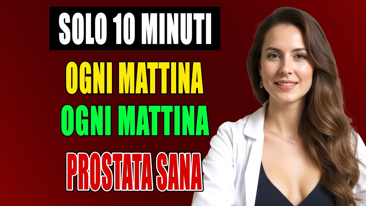 Fai QUESTO OGNI MATTINA per proteggere la prostata (10 minuti)