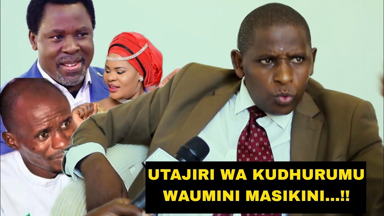 MCH. NDACHA AWAONYA WACHUNGAJI MATAJIRI KULA SADAKA ZA MASIKINI KAMA TB JOSHUA, GEOR DAVIE, ZUMARIDI
