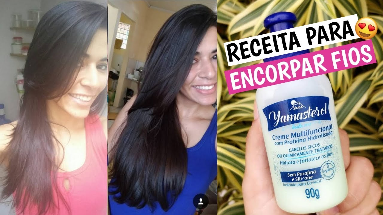 😱ENCORPE SEUS FIOS COM ESSA MISTURINHA 😱 PRÉ-SHAMPOO COM QUERATINA | Larisse Gama