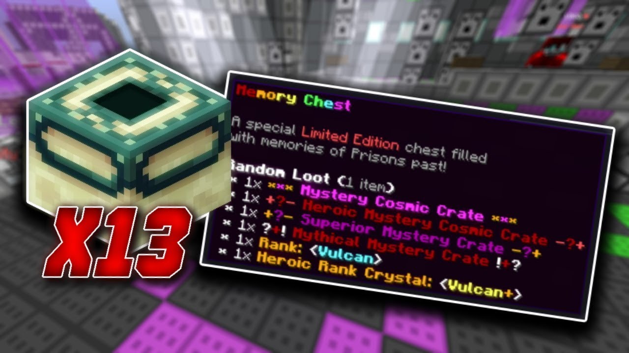 Cosmic Prisons | OPENING 13 *NEW* MEMORY CRATES | (SOVEREIGN Planet #12)