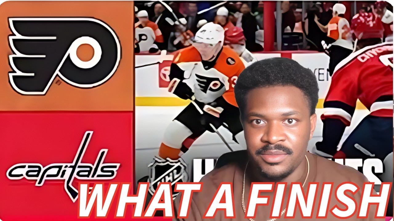 I Wasn’t Ready for That Finish 😮 | Flyers vs Capitals Reaction