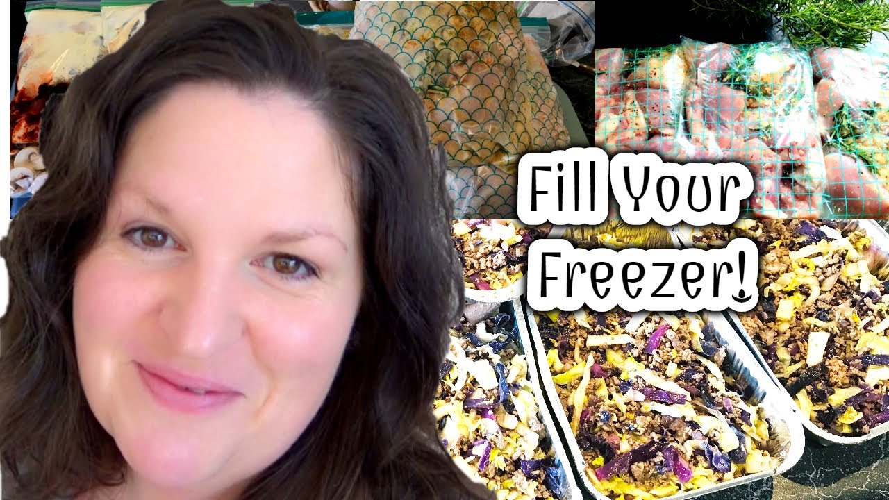 Large Family Freezer Meal Prep | 36 Meals Part 1