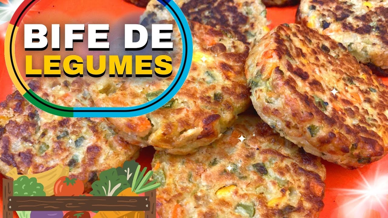 🍔HAMBÚRGUER de LEGUMES
