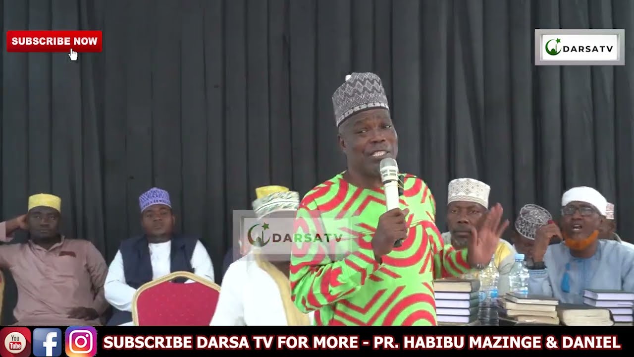 Pr. Mazinge Ampa Wakati Mgumu Mwalimu Daniel Wa Wakristo Kwa Maswali 2 Katika Mdahalo Wa Kielimu