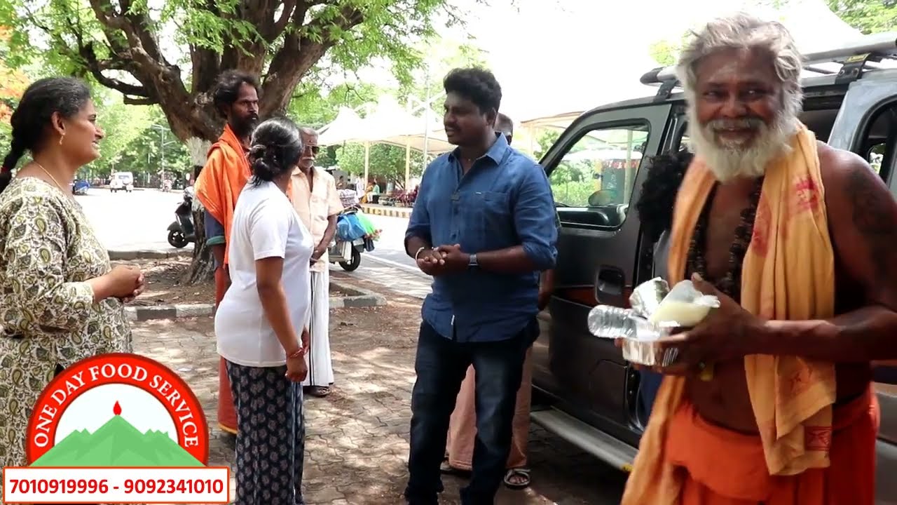 July 02 கிரிவலப்பாதை அன்னதானம் சாது சிவனடியார்கள் திருவண்ணாமலை  One Day Food Service Tiruvannamalai