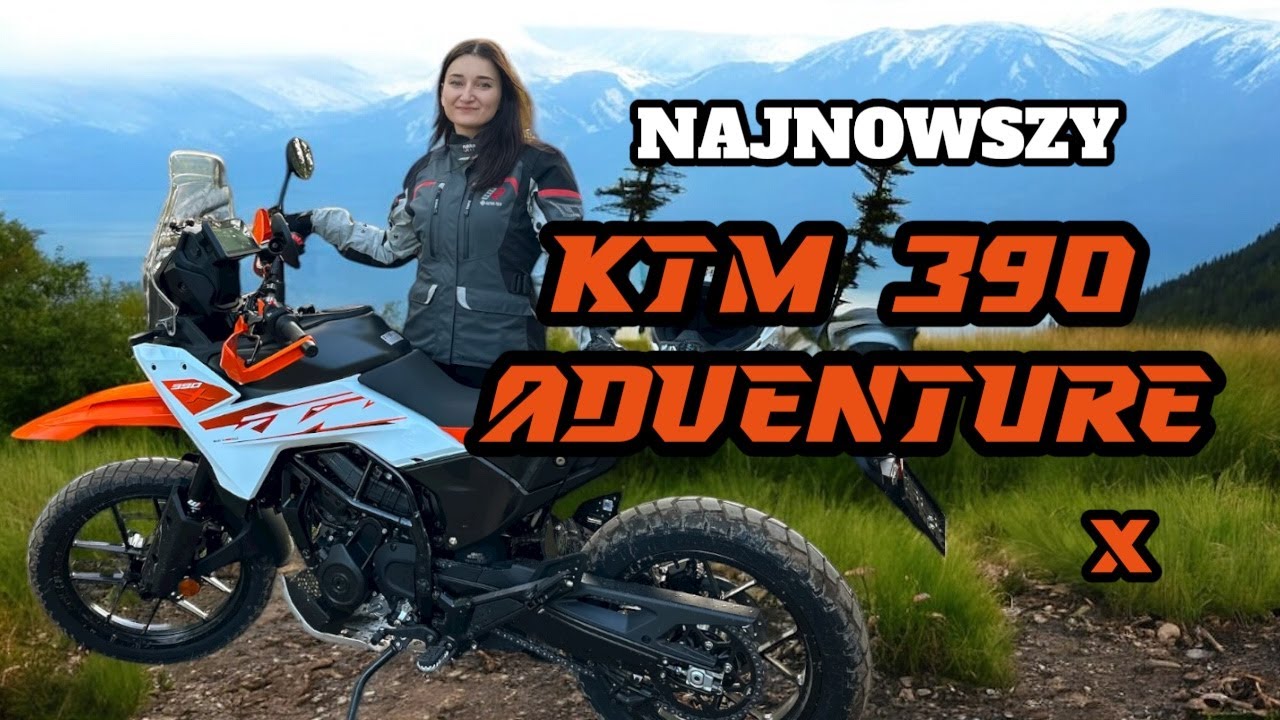 MOTOCYKL IDEALNY DLA KOBIET | Odbieram z salonu najnowszego KTM 390 ADVENTURE X | PIERWSZE TESTY