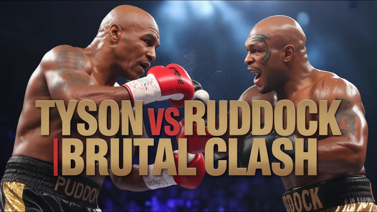 Mike Tyson vs Donovan Ruddock | Brutal Heavyweight Clash Full Fight Highlights