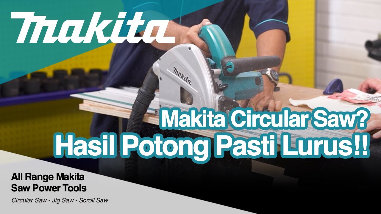 HASIL POTONG PASTI LURUS! PAKE MAKITA CIRCULAR SAW SP6000 #ToolBox Eps 24