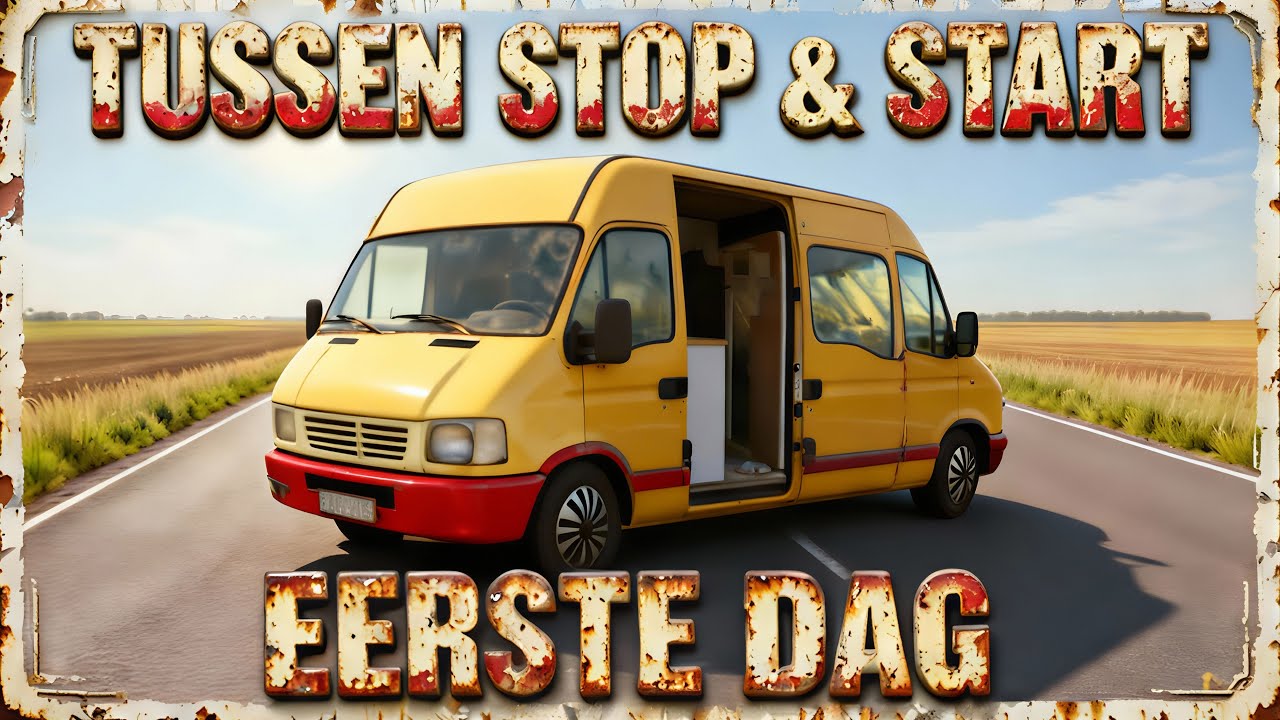 EERSTE DAG! 🚐 Camper Reis naar Portugal