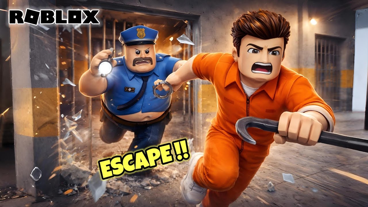 CAN I ESCAPE FROM PRISON ? | ROBLOX GAMEPLAY
