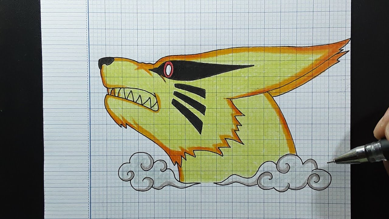 vẽ Kurama